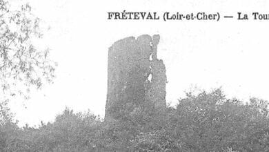 Exposition «Fréteval et ses alentours autrefois» 15 freteval la tour bandeau