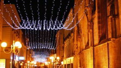 C’est beau Vendôme la nuit 9 illuminations rue du change