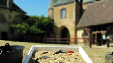 Les journées européennes de l'archéologie 2 journees archeologie commanderie arville avant