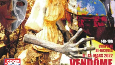 Exposition vente de l’art cubain à Vendôme 5 affiche 2 expo vente mars 2022 1 avant