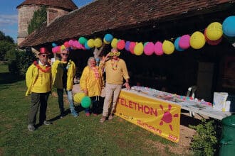 Le Téléthon 2022 sous le signe de la couleur 10 telethon equipe coordination 41 a arville 330