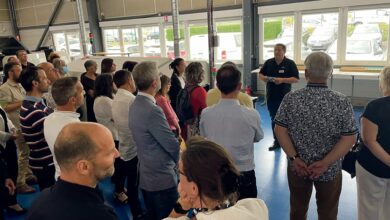 Bâtiment d’A2V inauguré 12 eric regnard presente ses nouvelles lignes de production avant
