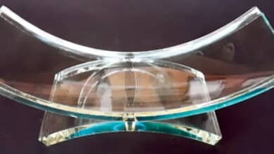 Laurent Lissy, maître du verre et de la lumière 1 expo laurent potier avant