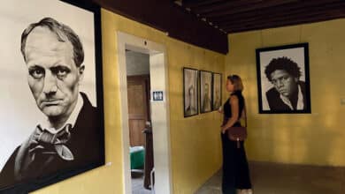 Trois artistes au château 2 exposition de romain coudrey avant