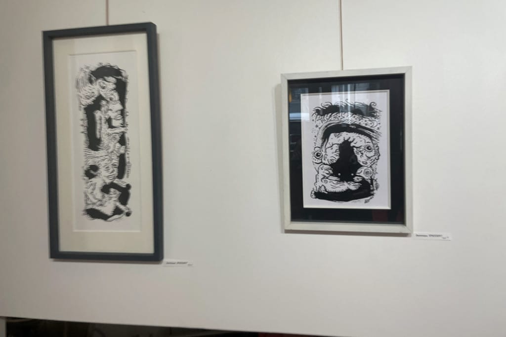 les oeuvres de dominique spiessert a la galerie laurent potier 1