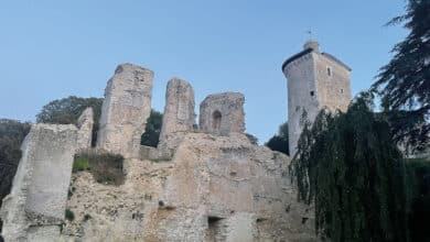 Le château inauguré et mis en lumière 11 chateau 1