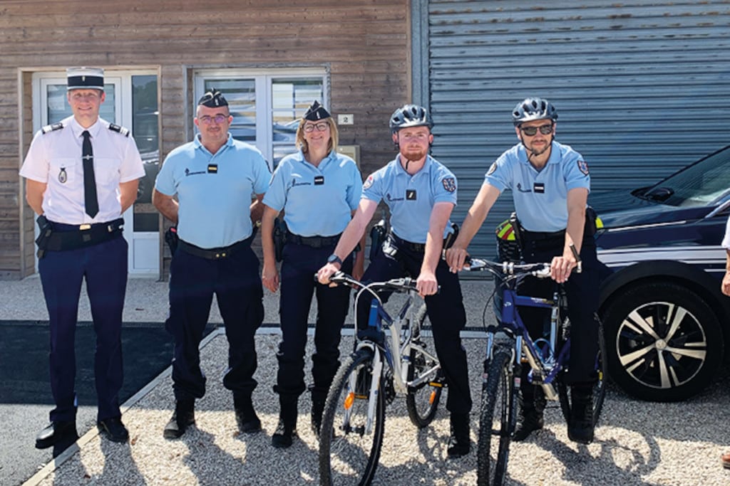 Patrouille à vélo opérationnelle 1 patrouille a velo 1