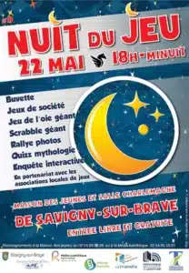Le Jeu avant la Fête ! 2 affiche nuit du jeu 2026