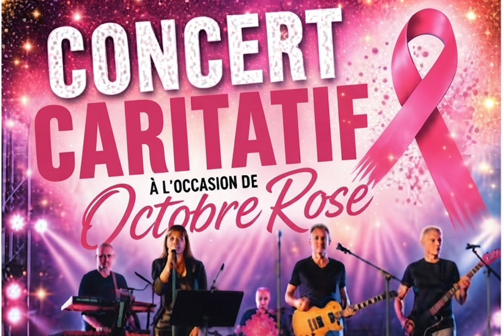 Concert caritatif pour Octobre Rose 1 Concert caritatif pour Octobre Rose