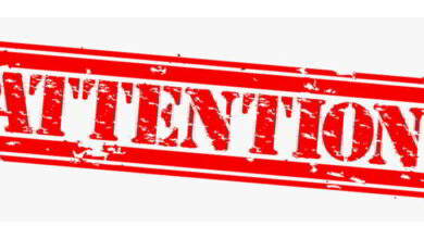 ATTENTION !!!! 13 Attention