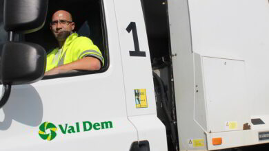 Chauffeur chez Val Dem 14 Romain volant camion