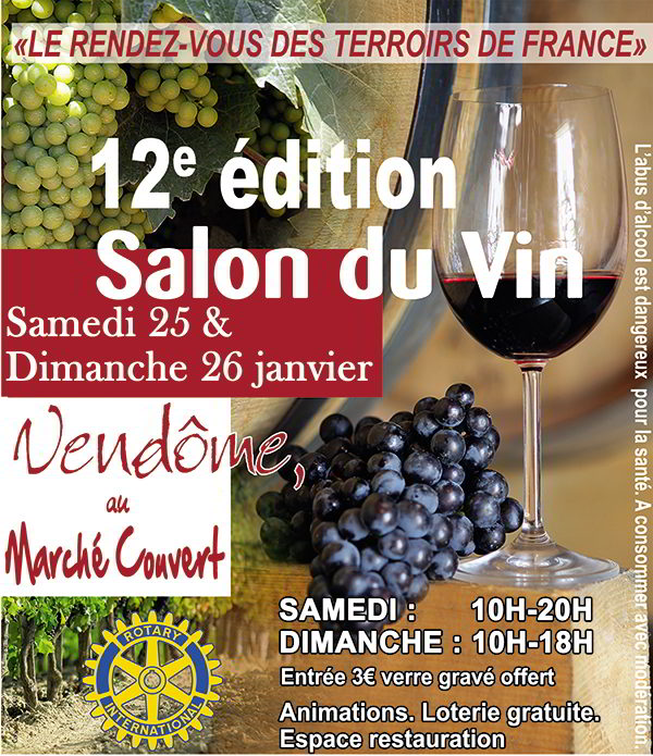 Salon du vin vendome janv 20