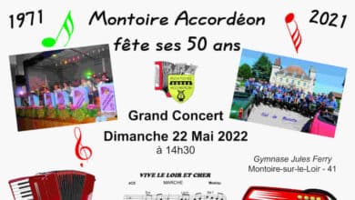 Un demi-siècle en musique pour Montoire Accordéon 5 accordeon concert du 22 mai 1 avant