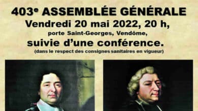 403e AG de la Société Archéologique 7 affiche 403e ag 20 mai 2022 avant