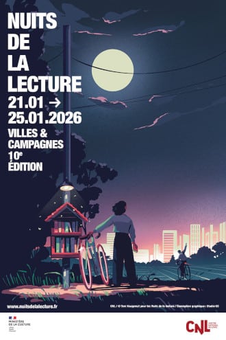 affiche nuits de la lecture 2026
