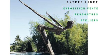 affiche rv art contemporain vendomois du 8 au 12 septembre 2021