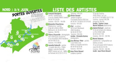 Ateliers ouverts les 3 et 4 juin 8 artistes nord avant 1
