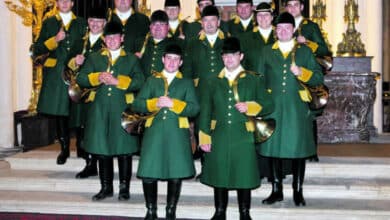 Concert de trompes de chasse 1 cercle saint hubert avant