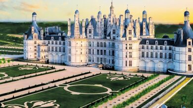 Visites gratuites de Chambord et ses jardins 19 château de Chambord ; jardins à la française