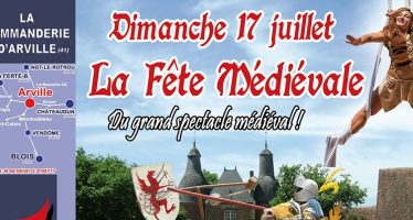 9e édition de la Fête médiévale de la Commanderie d’Arville : Dimanche 17 juillet