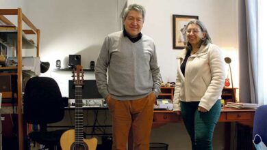 Guitares au gré du Loir vers de nouveaux projets 7 cristobal pazmino president de lassociation guitares au gre du loir et sa vice presidente christelle petitjean