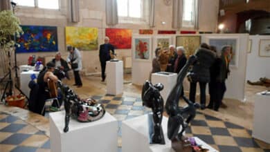 Le Printemps Vendômois, salon artistique printanier 8 expo chapelle st jacques avant