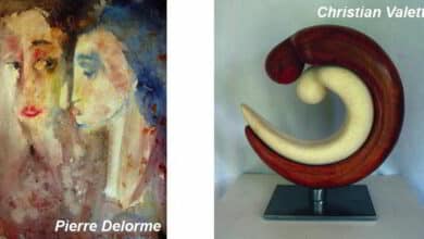 Pierre Delorme et Christian Valette, une démarche commune... 4 expo galerie liesse nov 15