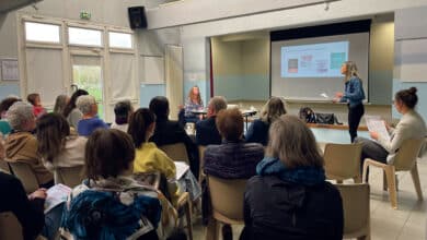 Femmes Solidaires 41 en assemblée générale 8 femmes solidaires avant 1