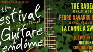 18e Festival International de Guitare de Vendôme du 18 au 25 juillet 5 festival guitare 15 bandeau