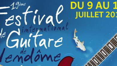 19ème Festival International de guitare de Vendôme du 9 au 16 juillet 2016 19 festival guitare 2016 bandeau