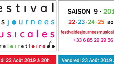 Quatre concerts entre Loir et Loire 22 festival journees musicale