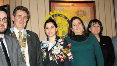 Les actions du Rotary-club de Vendôme saluées par le Gouverneur. 8 Rotary-club