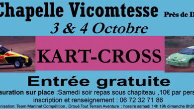 kart cross la chapelle vicomtesse