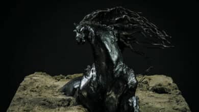 Enchères à l’atelier Elsa Genèse 10 la belle echappee de poseidon serie face avant