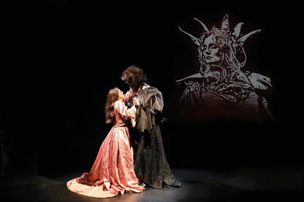 Au Quai des Arts à Vibraye (72) 1 la belle et la bete 1