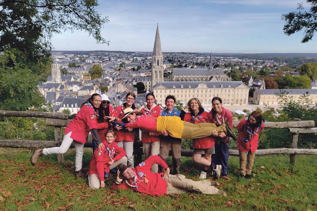 Projet solidaire en Sicile 1 la troupe des pionniers caravelles scouts de france de vendome 1