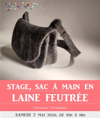 laine feutree sac a main 1