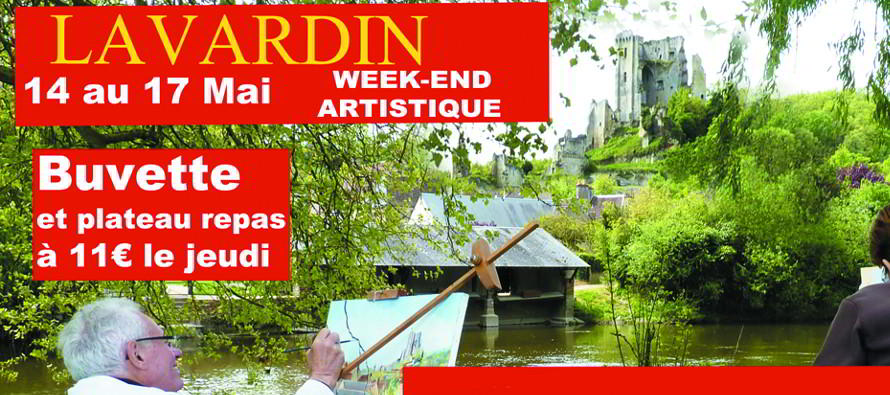 lavardin week end ascension peintre capitale regionale des arts mai 2015