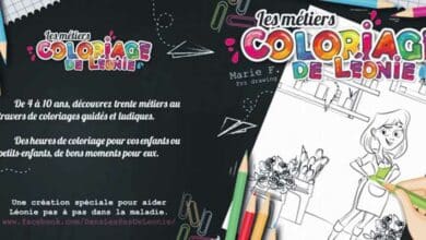 Un livre de coloriage pour Léonie 13 leonie dans les pas