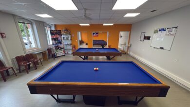 Les adhérents «jouent collectif» au
Billard Club Vendômois 19 Les adhérents «jouent collectif» au
Billard Club Vendômois