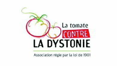 Opération «Cyclo-Tomates» ! 3 logo la tomate contre la dystonie