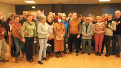BALADE en AG 2 lors de lag photo de groupe avant