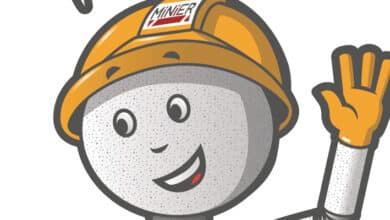 Groupe Minier : «Marcel» vous présente ses bons vœux 10 mascotte minier
