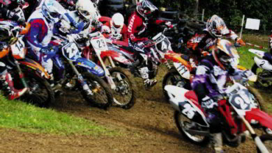 moto cross evaille