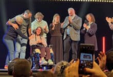 pierre mobeche magaly et toute lequipe recompenses lors du festival regards croisees 1