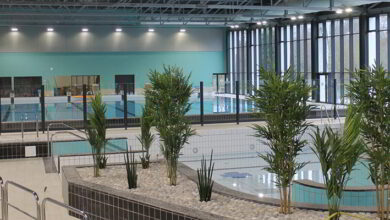 Je ne peux pas, j’ai piscine 1 complexe nautique des Grands Prés ; Grands Prés ; complexe nautique ; piscine