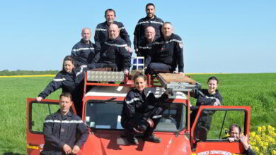 Prunay Cassereau ; Prunay ; pompiers volontaires ; pompiers