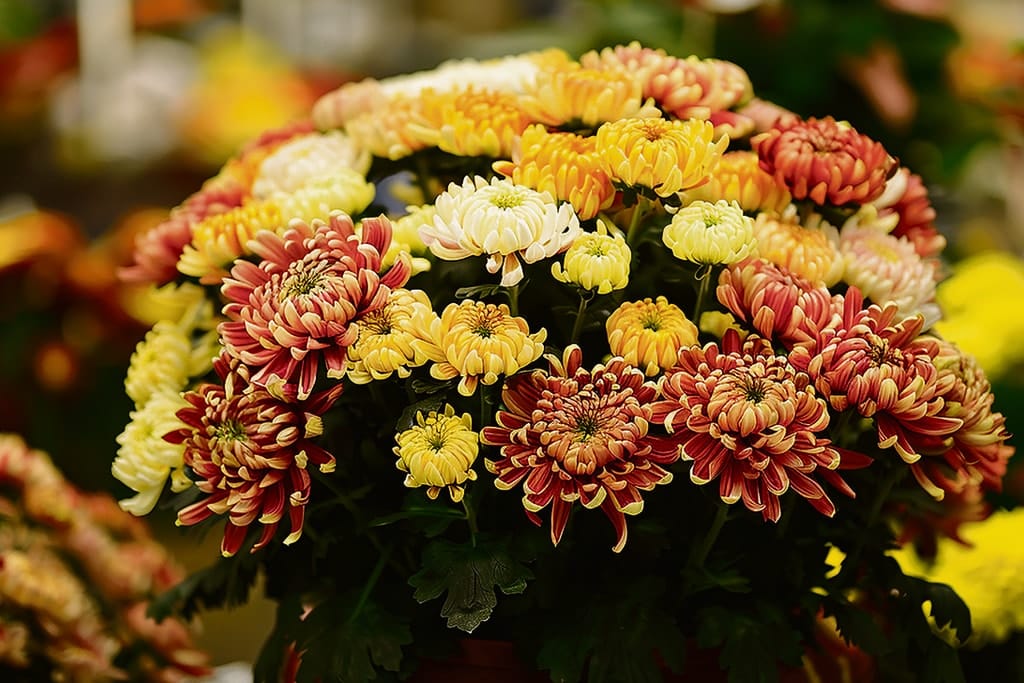 Pourquoi le chrysanthème est-il devenu la fleur de la Toussaint ? 1 Pourquoi le chrysanthème est-il devenu la fleur
de la Toussaint ?