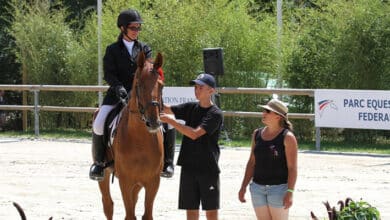 Solène Pinvidic ; para-dressage ; Naveil Equitation