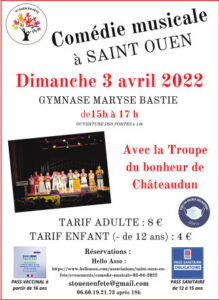 st ouen comedie musicale 3 avril 22